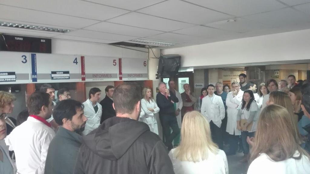 Médicos del Rossi piden obras y nombramientos