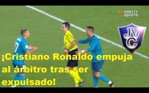 Cristiano Ronaldo debe cumplir la suspensión y está enojado
