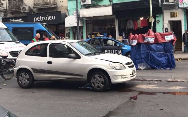 Belgrano: Un patrullero chocó y mató a una mujer