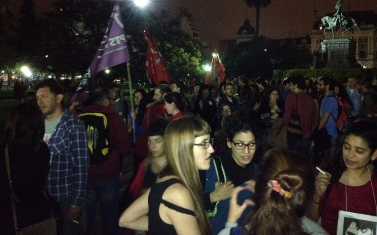 Marcharon en la Ciudad por la aparición de Santiago Maldonado y hubo incidentes