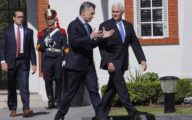 Macri transmitió a Pence su malestar por los aranceles al biodiesel argentino en EEUU