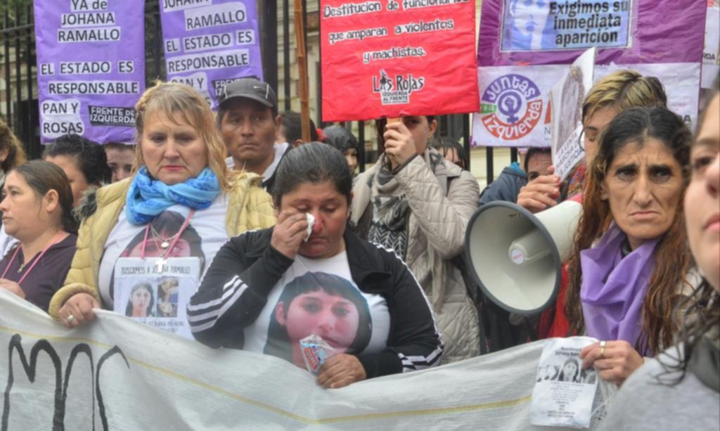 Pasó un mes y Johana no aparece por ningún lado