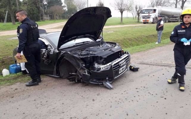 El hermano de Messi chocó contra un camión en Rosario