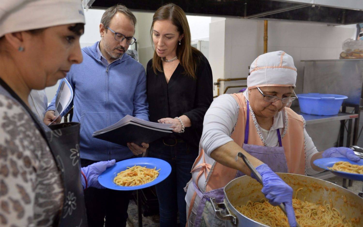 Vidal hizo un control de calidad a las comidas que se sirven en las escuelas