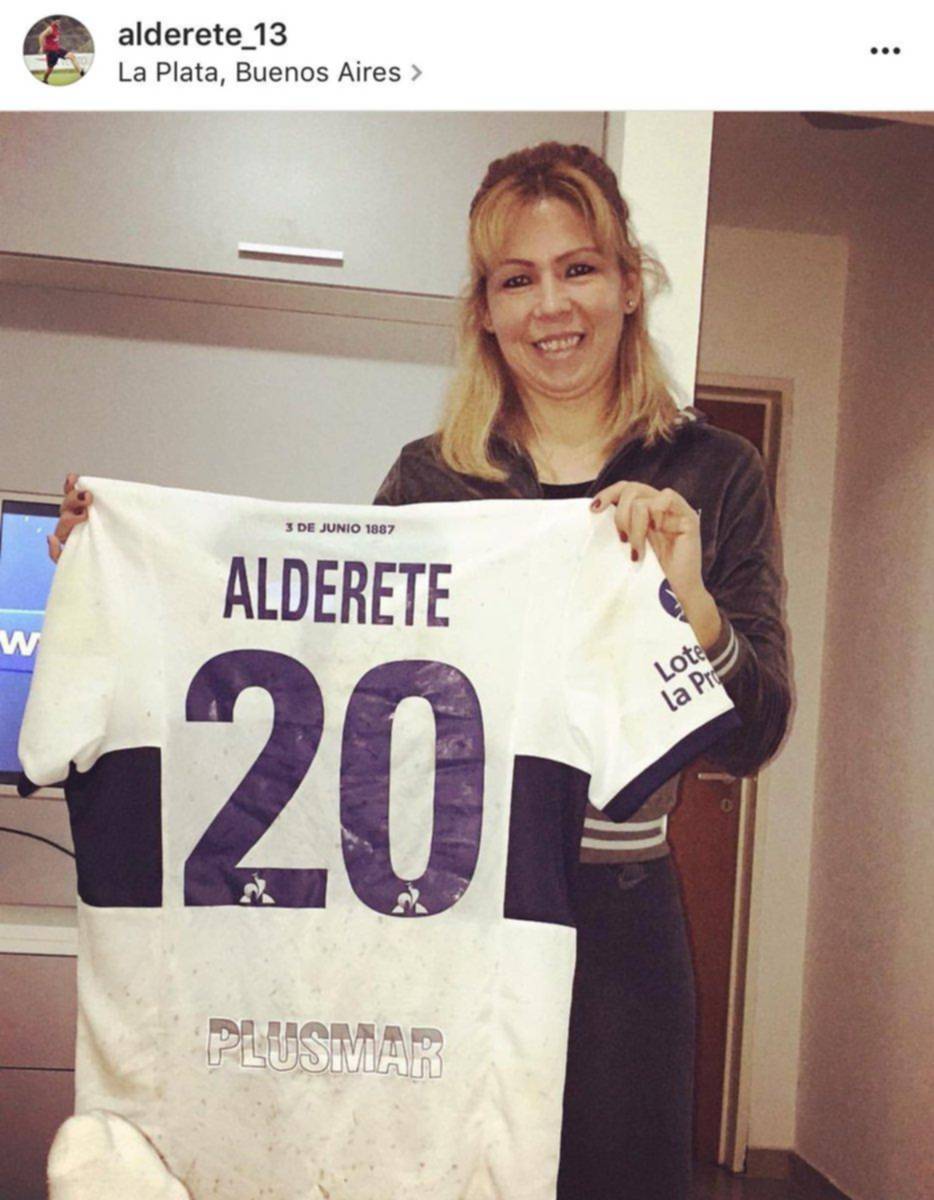 Alderete y un regalo especial