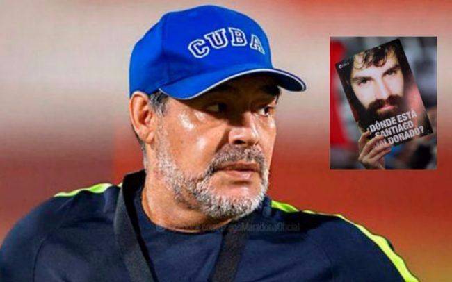 Diego se sumó a los reclamos por la aparición de Maldonado