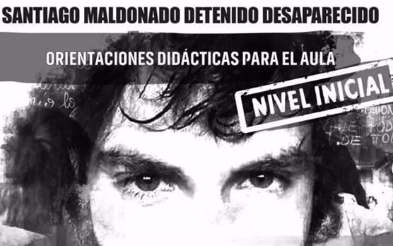 Polémica por intención de un gremio docente de llevar a las aulas la desaparición de Santiago Maldonado