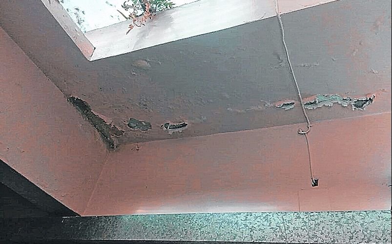 Durante la tormenta veinte escuelas fueron afectadas