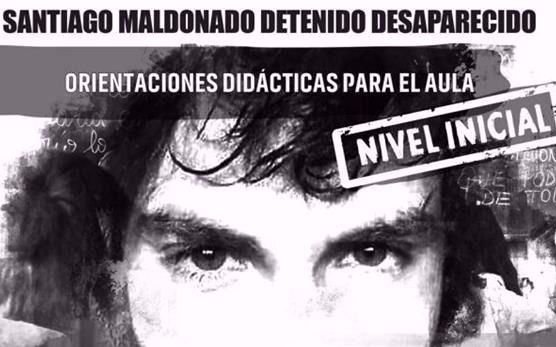 Baradel respaldó que la desaparición de Maldonado se trate en las escuelas de Provincia