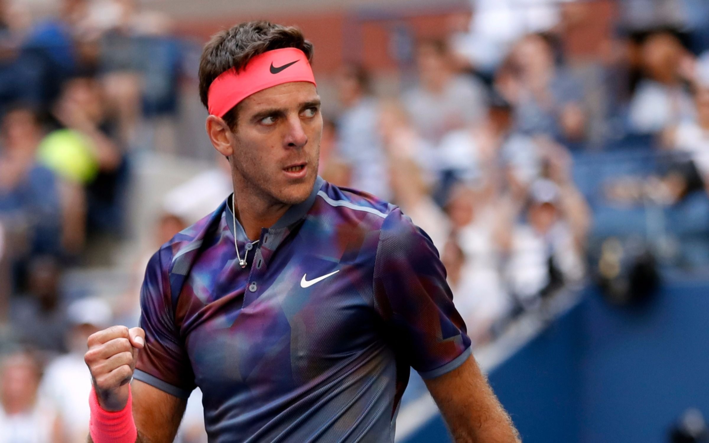 Del Potro volvió a ganar en tres sets y avanzó a la tercera ronda del US Open