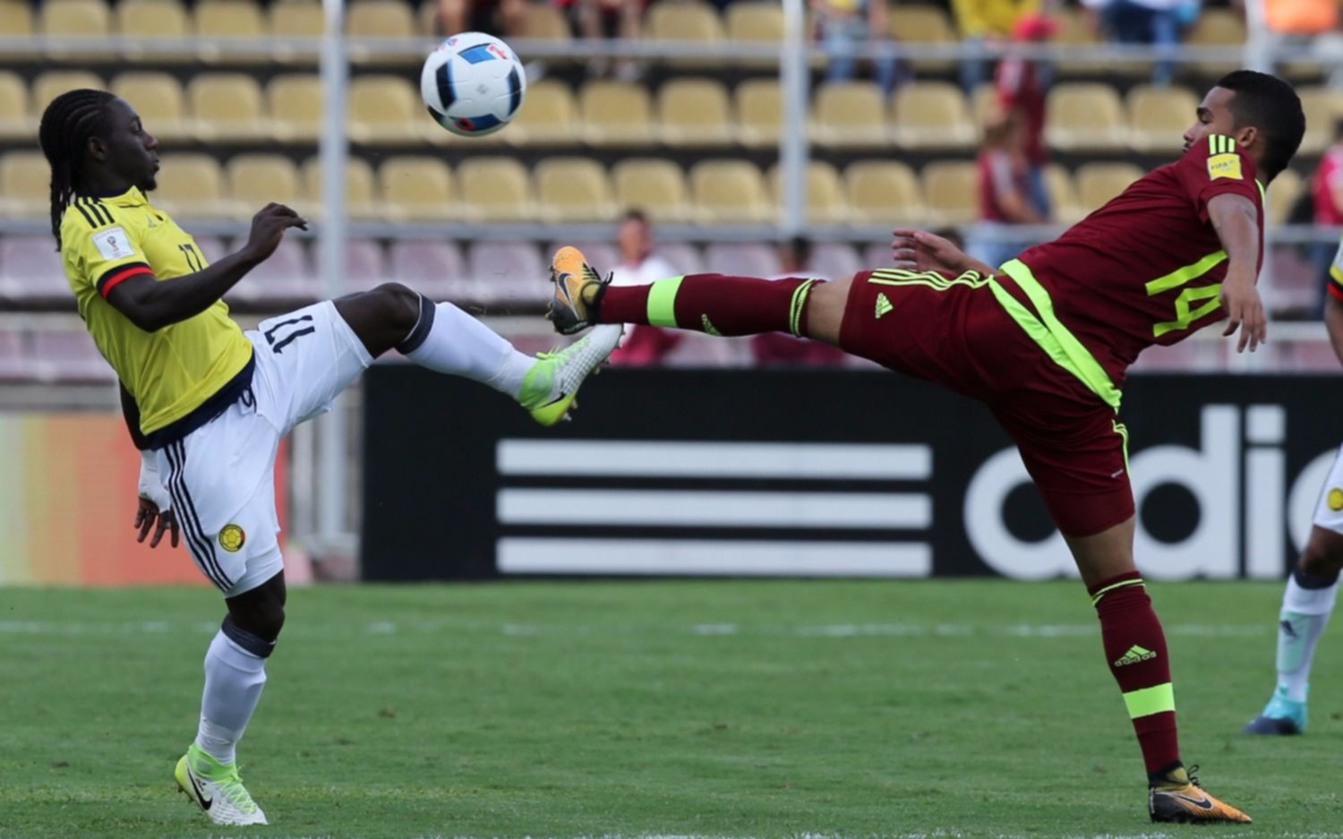 Eliminatorias: Venezuela y Colombia igualaron sin goles