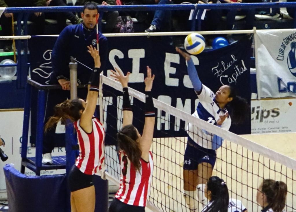Gimnasia se volvió a quedar con el clásico platense de vóley por un contundente 3 a 0