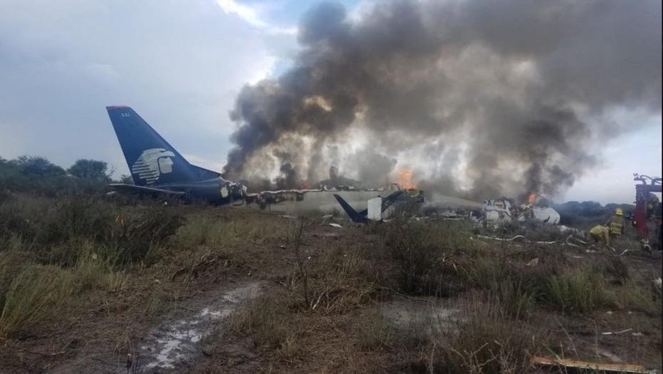 Milagro en México: se estrelló un avión y se salvaron todos
