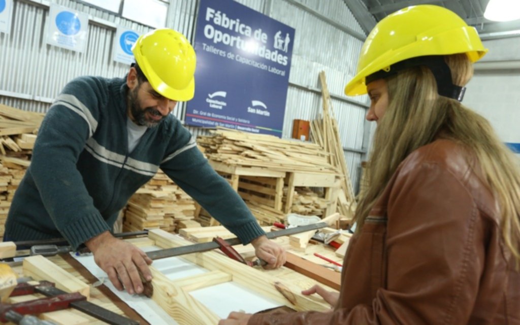 En agosto, comienzan 42 nuevos cursos de formación laboral en San Martín