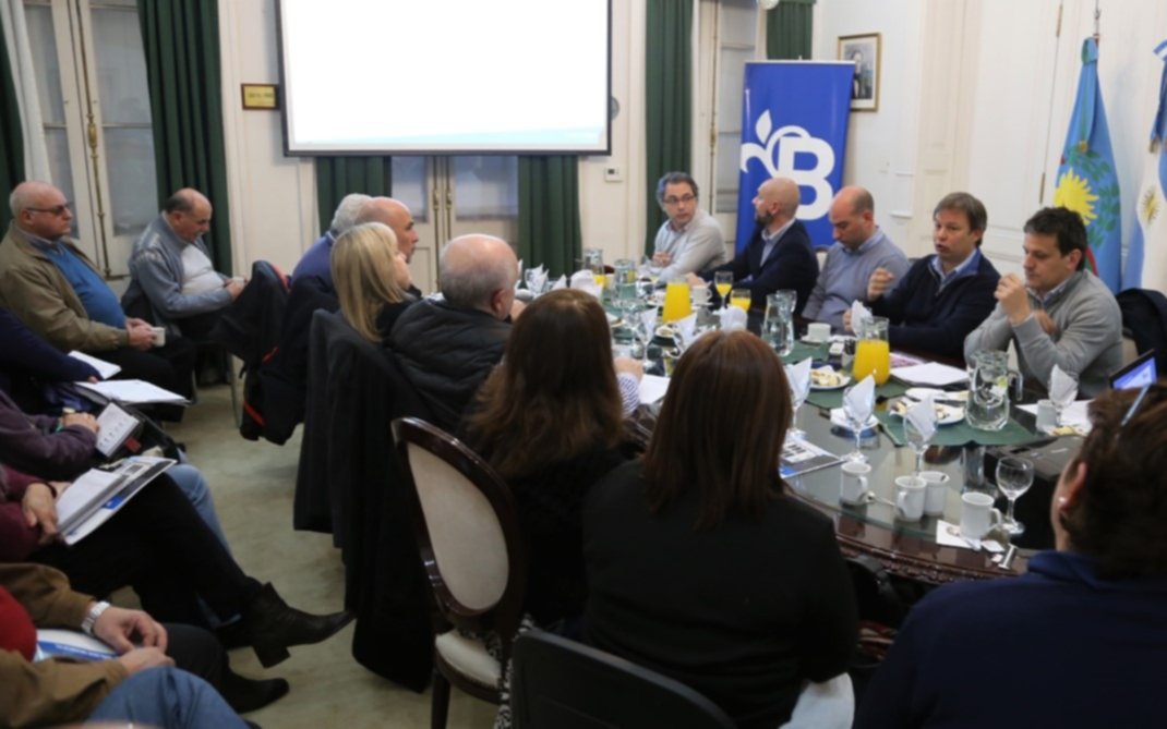 Cascallares encabezó nuevo encuentro de la mesa de diálogo de Brown