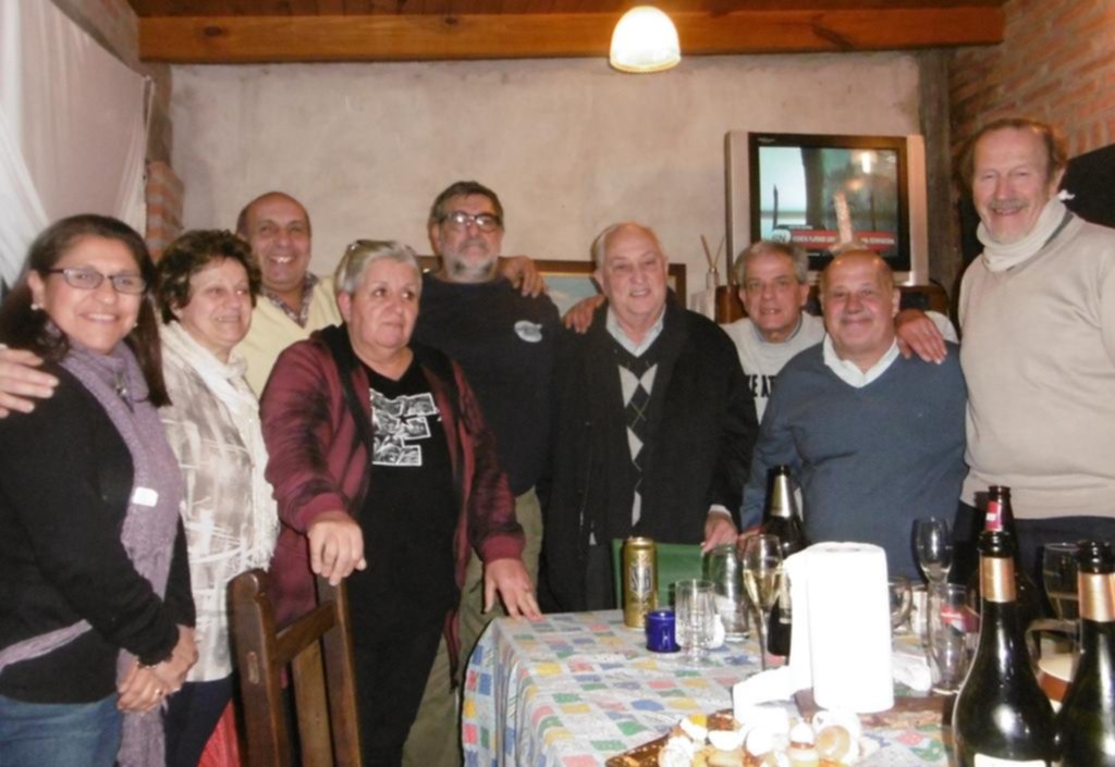 Cena de ex jugadores de handball