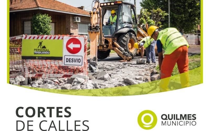 Desvío de tránsito por trabajos de repavimentación en Avenida 844 