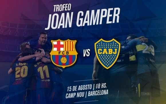 Ya está todo definido para el partido que jugarán en breve Boca y Barcelona