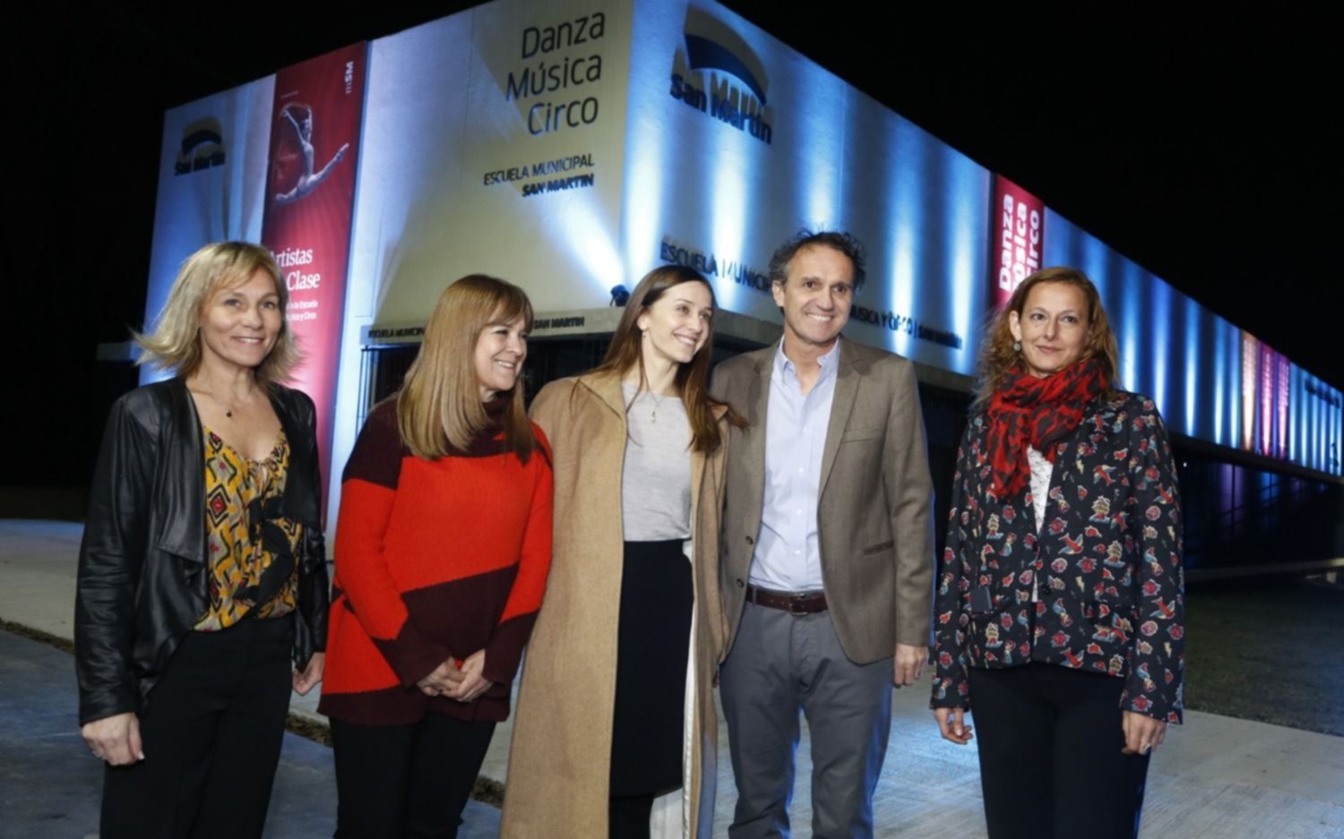 Katopodis y Marianela Núñez inauguraron la nueva Escuela de Danza, Música y Circo 