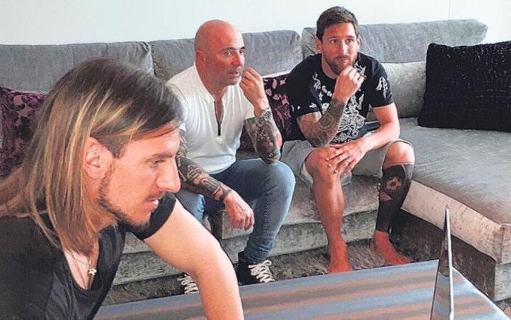 Beccacece rompió el silencio y habló de la relación con Sampaoli y Messi: "No hubo piñas"