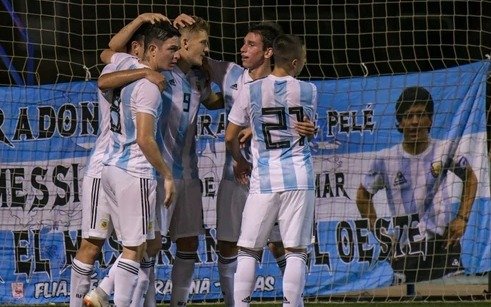 La selección argentina sub-20 se coronó campeona del Torneo L' Alcúdia