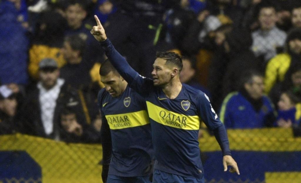 Boca encontró dos goles en el primer tiempo, y le alcanzó