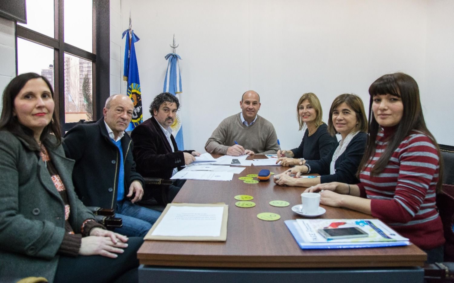 Firmaron un programa de Asistencia Social Educativa 