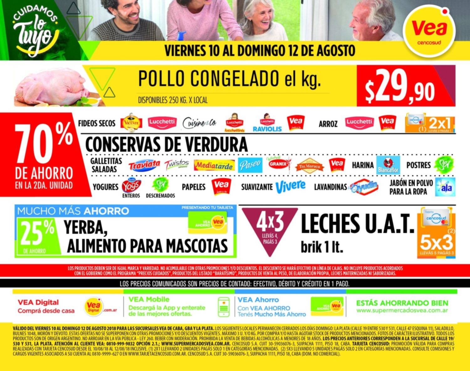 Vea cuida lo tuyo y te espera con el mejor ahorro