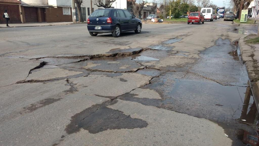 Cada vez queda menos lugar para poder transitar