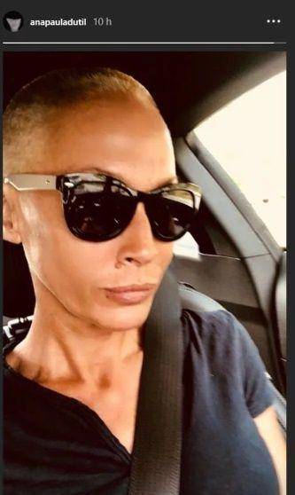 El radical cambio de look de Ana Paula Dutil: rapada y platinada