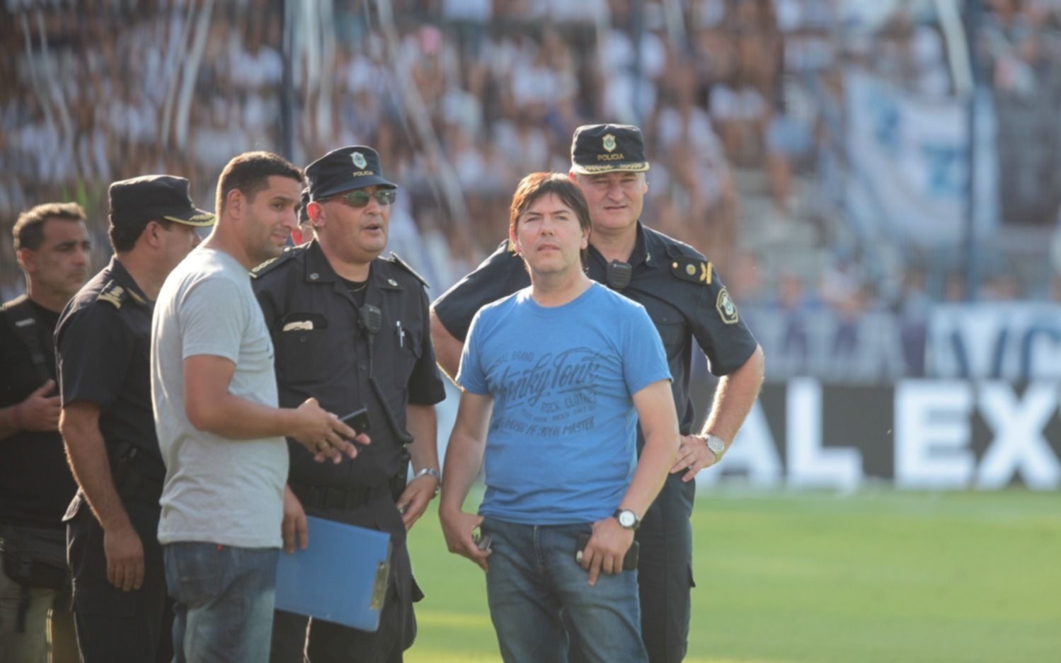 Lugones denunció amenazas de un barra de Gimnasia