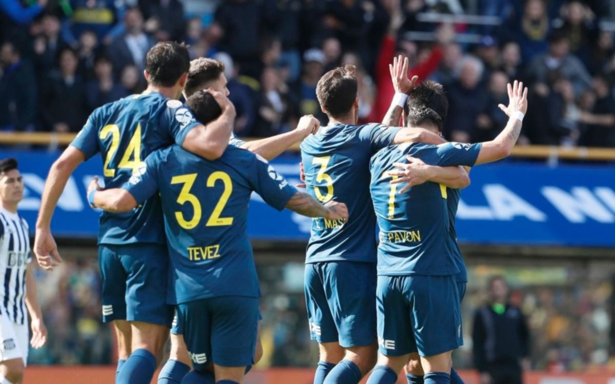 Boca debutó con un triunfo por la mínima ante Talleres