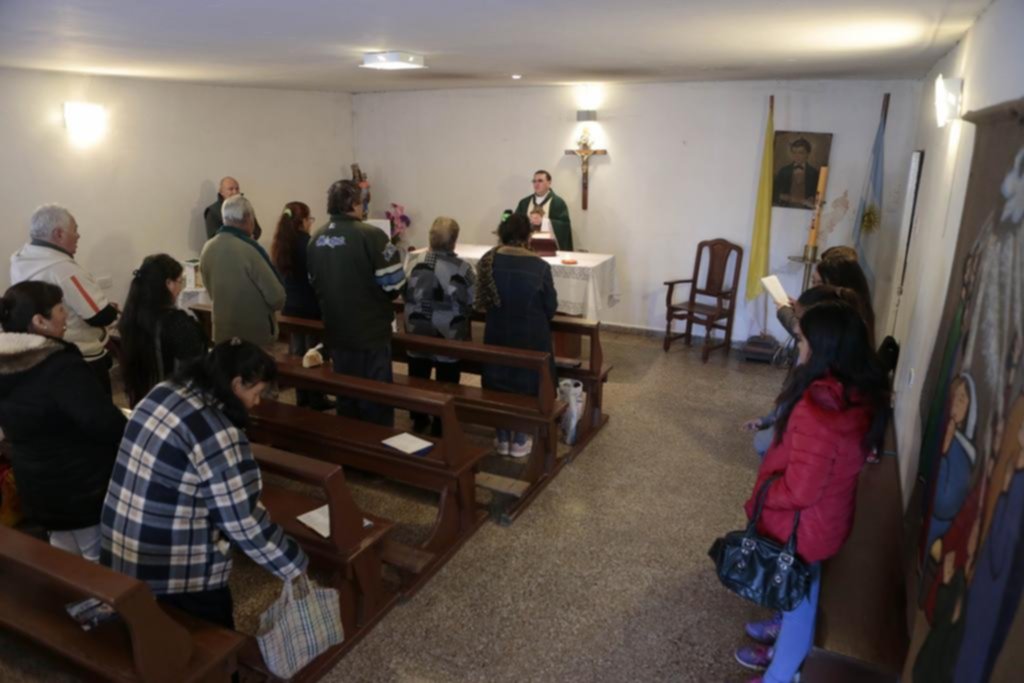 En una capilla de Villa Montoro piden ayuda para terminar la construcción del nuevo templo