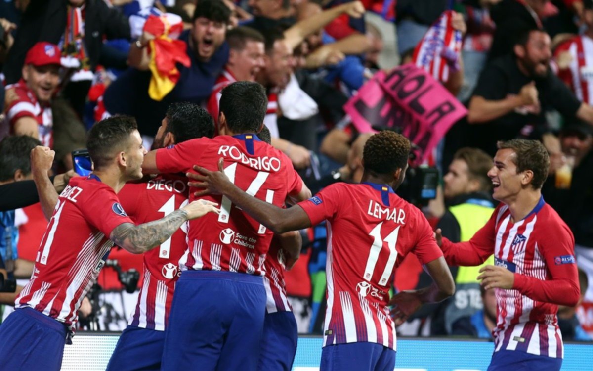Simeone lo hizo otra vez: Atlético de Madrid se coronó campeón de la Supercopa
