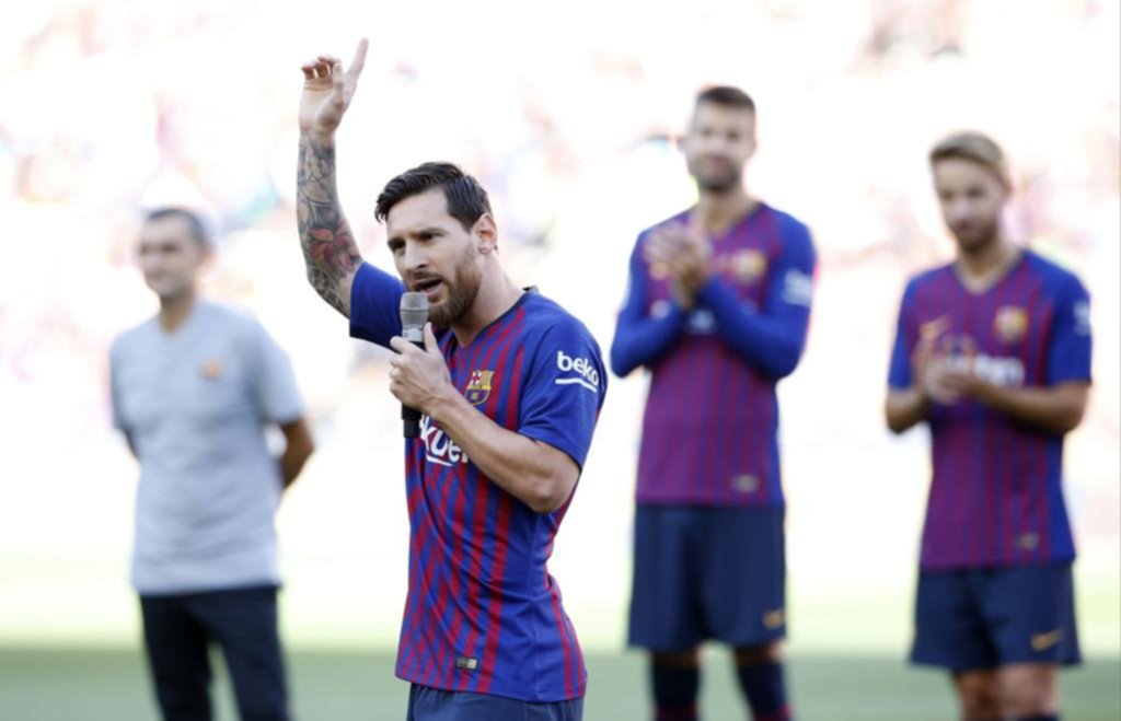 Messi prometió la Champions pero no dijo nada del Mundial ni de su continuidad