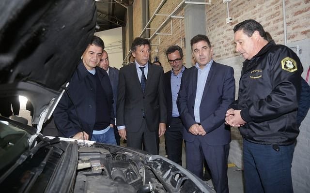 Posse y Ritondo inauguraron una planta verificadora de automotores