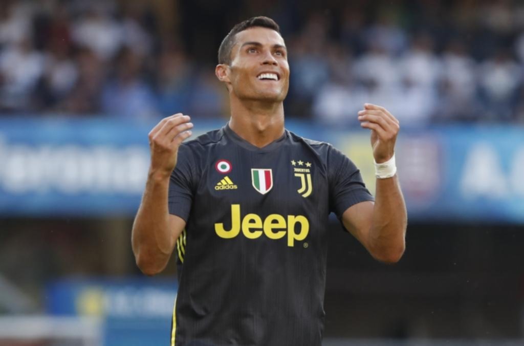 En el debut de Ronaldo, la Juve sufrió más de la cuenta ante el Chievo