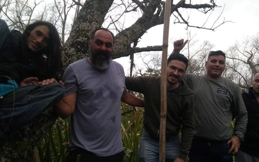 Encontraron a los dos pescadores perdidos en Hudson