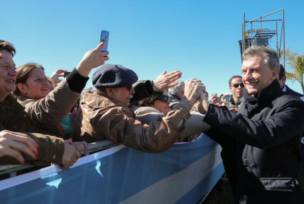 “Nunca más la mentira, el atajo, la corrupción”, dijo Macri en Dolores