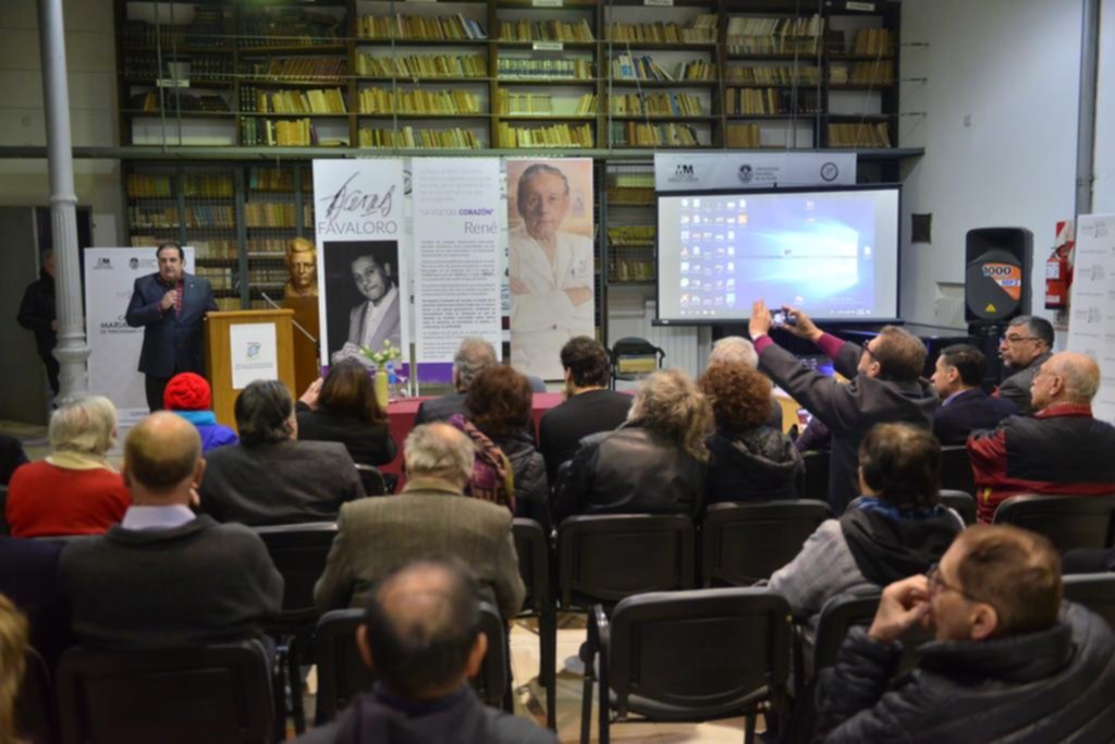 Muestra sobre René Favaloro en el Círculo de Periodistas