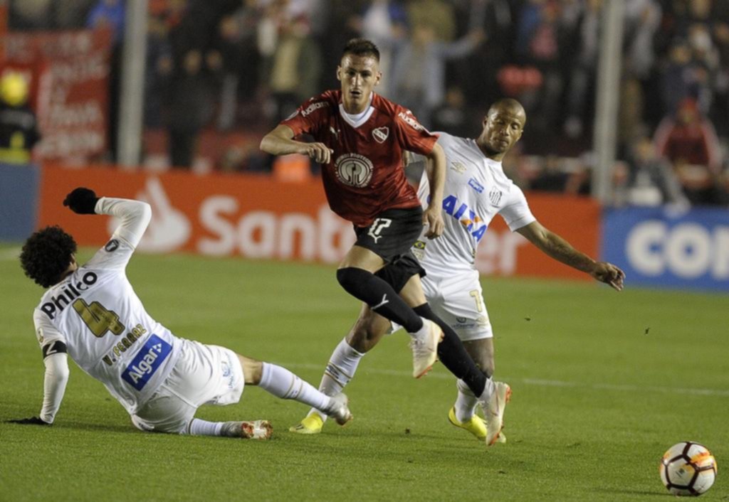 Independiente no encontró la forma de ganarle a Santos