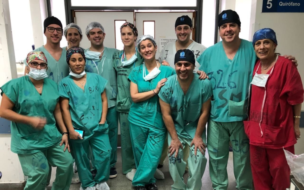 Cirugía inédita en un hospital de la Ciudad