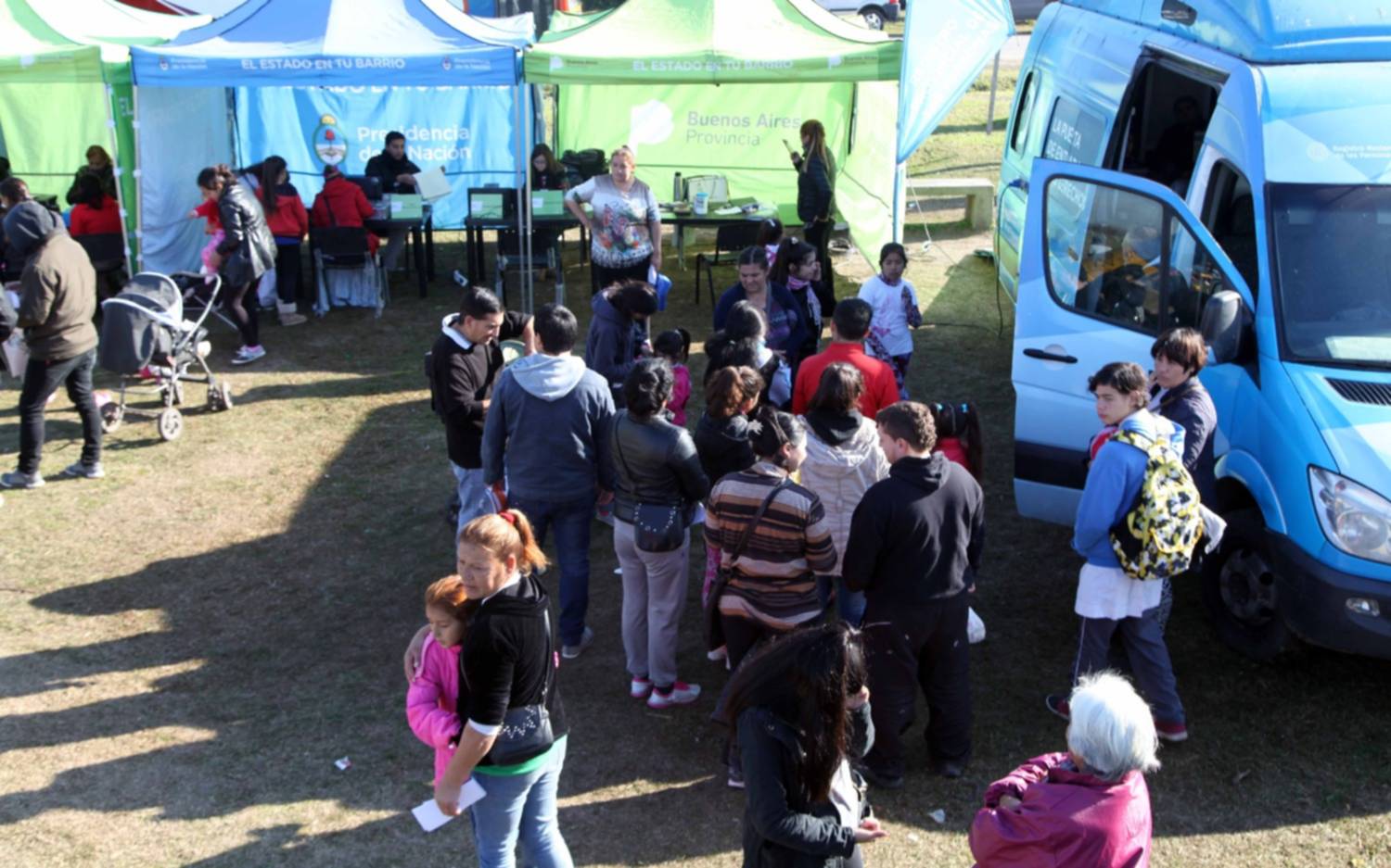 Hasta el viernes, "El Estado en tu Barrio" ofrece trámites y servicios en Hernández