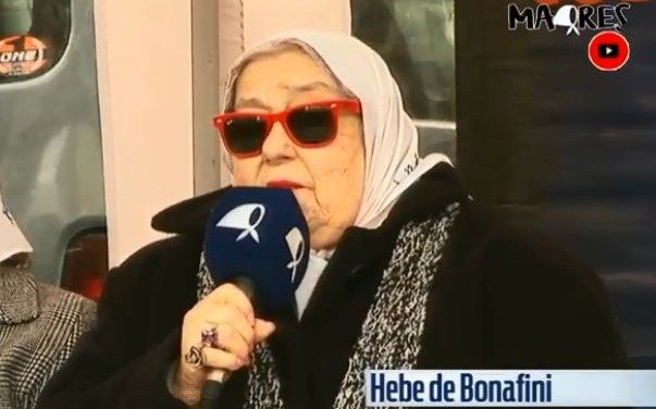 VIDEO: Hebe de Bonafini habló del discurso de Cristina e insultó a Gabriela Michetti