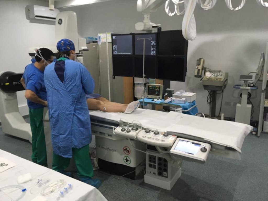 Atienden a 90 pacientes por mes con el nuevo angiógrafo del San Juan de Dios