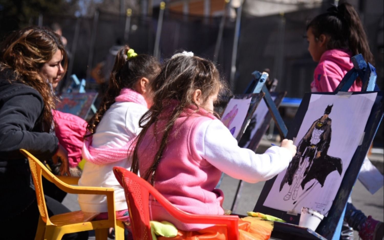 Con actividades para los más chicos, el Centro Comercial de calle 12 festejó el Día del Niño