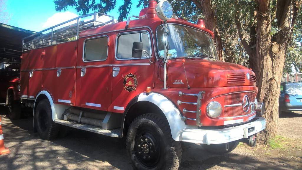 En el cuartel de bomberos de El Peligro ya cuentan con nueva autobomba