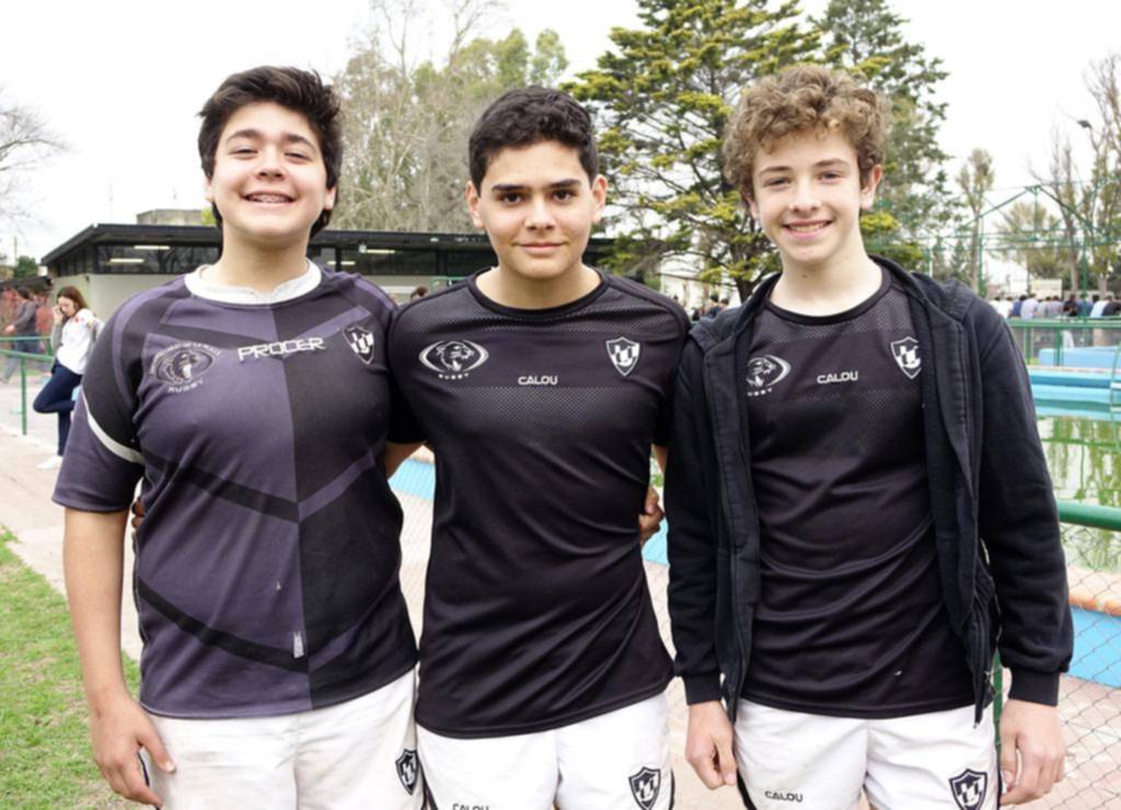 Familias y amigos, reunidos por el rugby