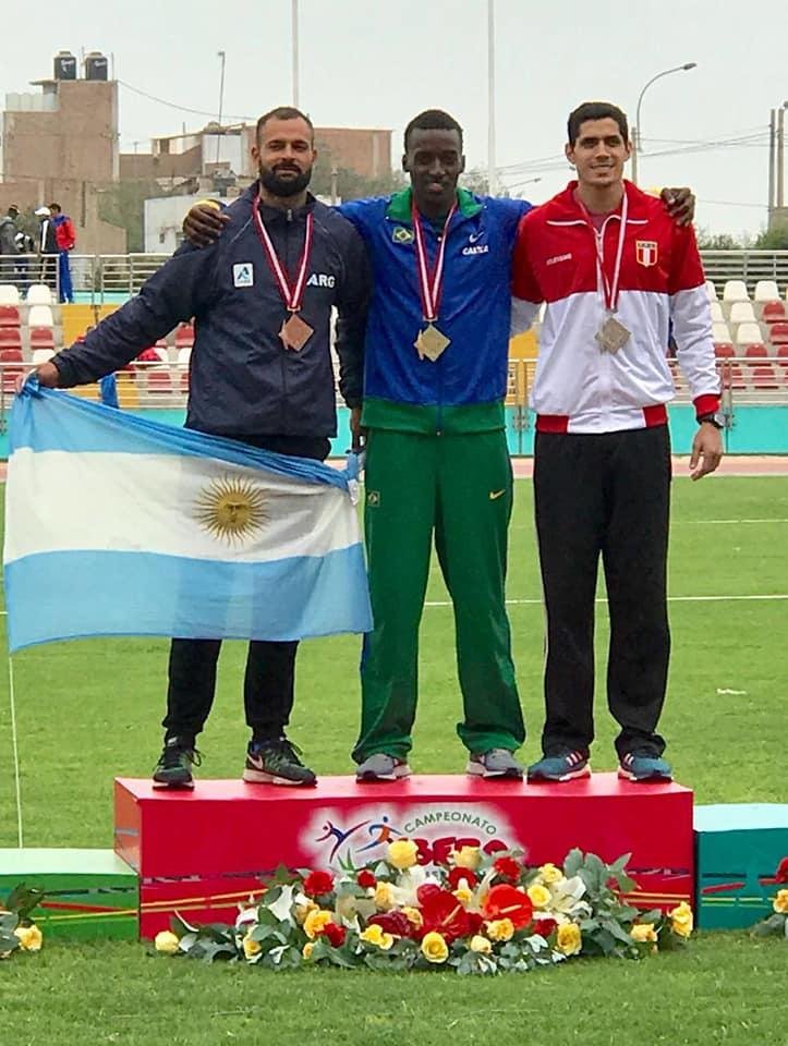 El platense Carrera, al podio en el Iberoamericano de Trujillo