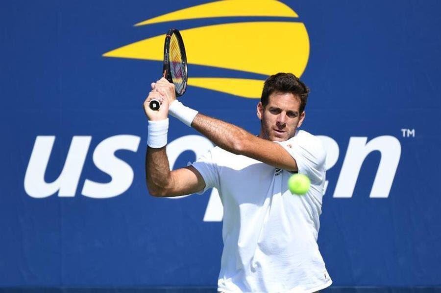 Del Potro pone primera en el US Open con la esperanza de mantenerse en el podio